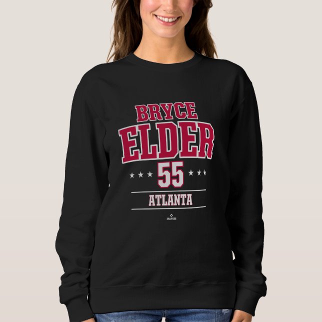 Camiseta Baseball Star Bryce Elder Atlanta MLBPA (Frente)