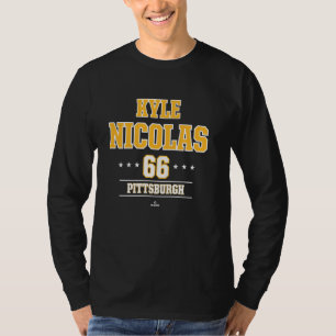 Camiseta Baseball Star Kyle Nicolas Pittsburgh MLBPA