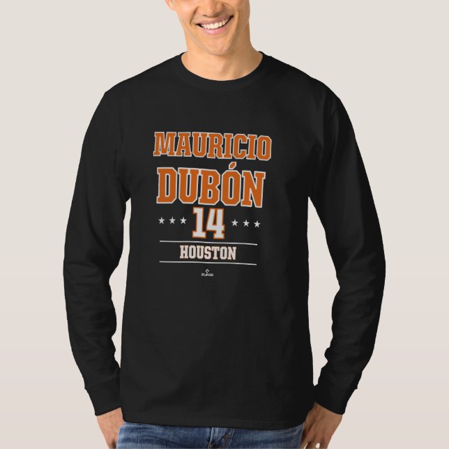 Camiseta Baseball Star Mauricio Dubon Houston MLBPA (Frente)