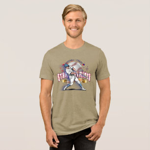 Camiseta Baseball Stars & Stripes Homens