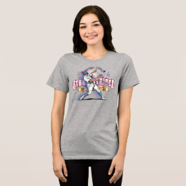Camiseta Baseball Stars & Stripes | Mulheres