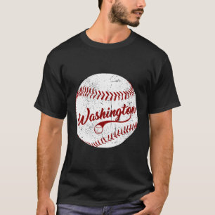 Camiseta Baseball Washington Dc Team Love Baseball National