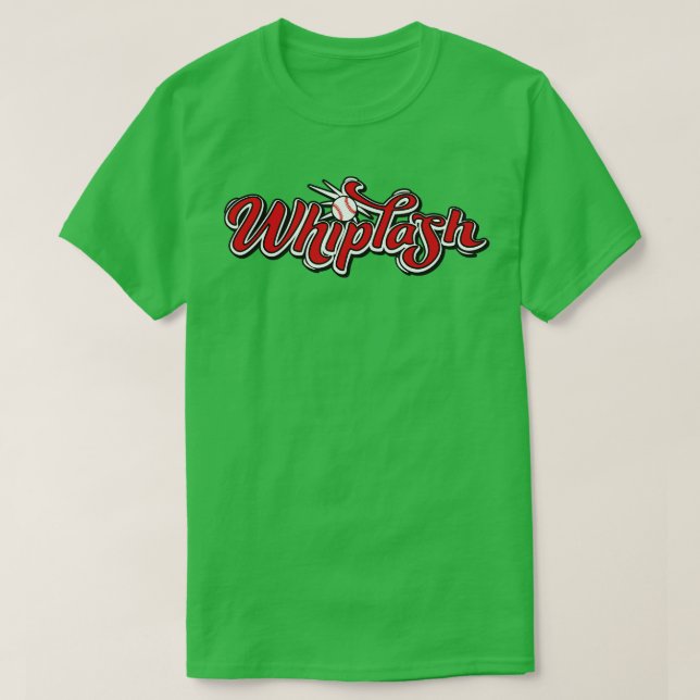 Camiseta Baseball Whiplash (Frente do Design)