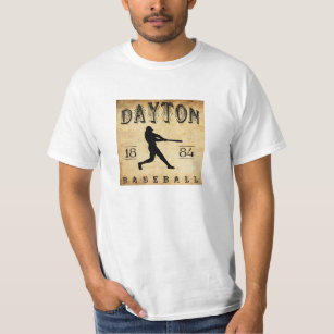 Camiseta Basebol 1884 de Dayton Ohio