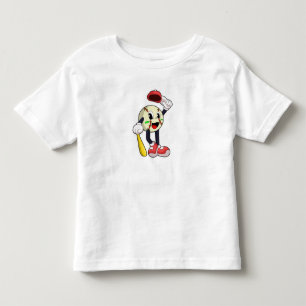 Camiseta Basebol com taco de beisebol