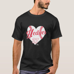 Camiseta Basebol Coração Austin Hedges Cleveland Beisebol M
