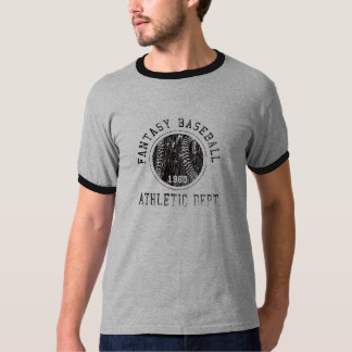 Camiseta basebol da fantasia