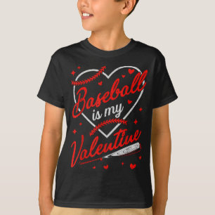 Camiseta Basebol é Meu Treinador de Namorados Legais