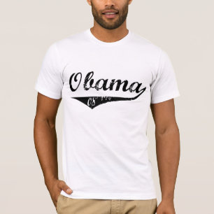 Camiseta Basebol Obama 08