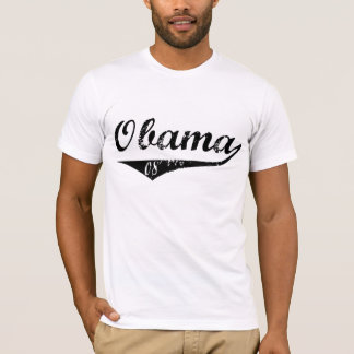 Camiseta Basebol Obama 08