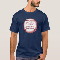 Basebol personalizado vintage