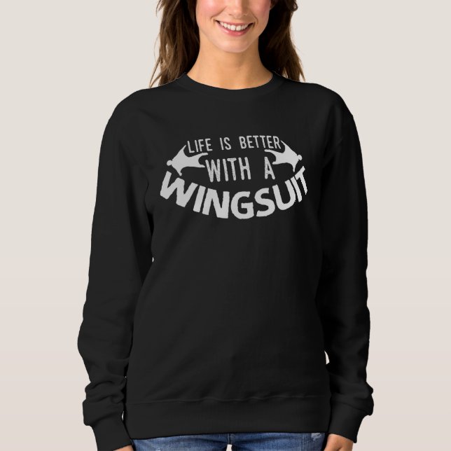 Camiseta Basejumper Joke Basejump Skydiver Wingsuiting Wing (Frente)