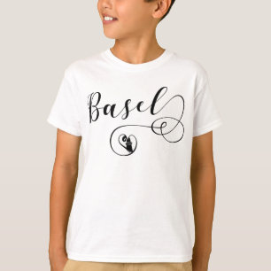 Camiseta Basel Flag Heart, Suiça