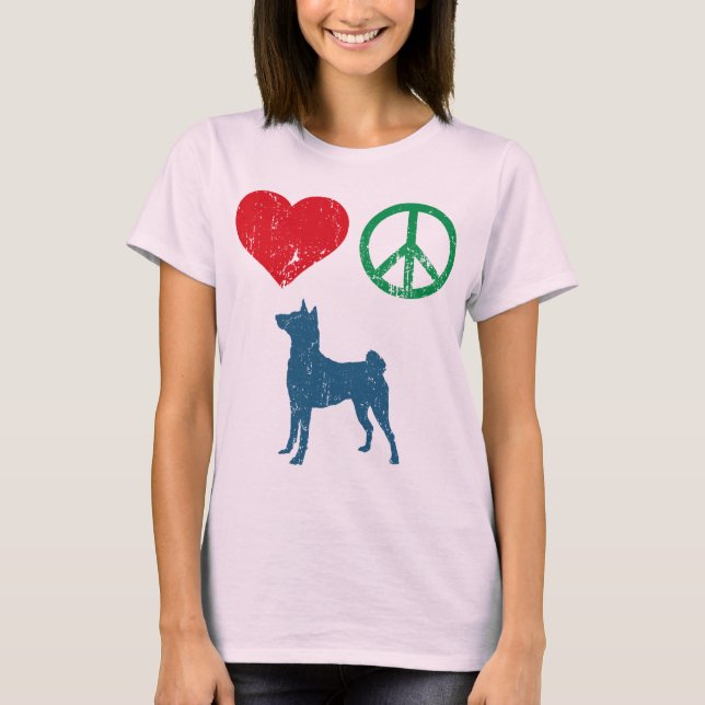 Camiseta Basenji (Frente)