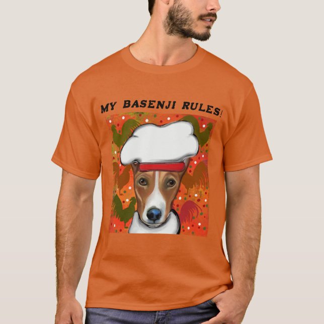 CAMISETA BASENJI        (Frente)