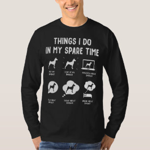 Camiseta Basenji Coisas Poupam Tempo Cachorro Mãe Pai