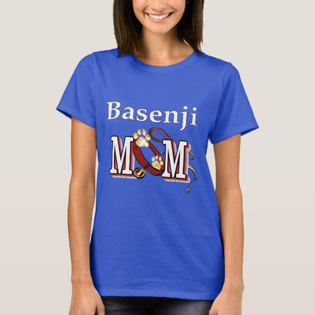 Camiseta Basenji Dog MOM (Frente)