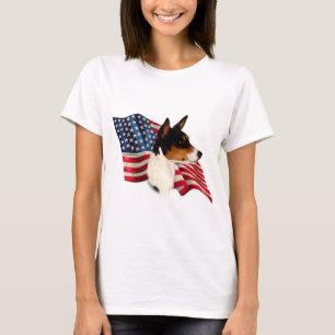 Camiseta Basenji Flag