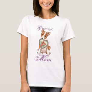 Camiseta Basenji Heart Mãe