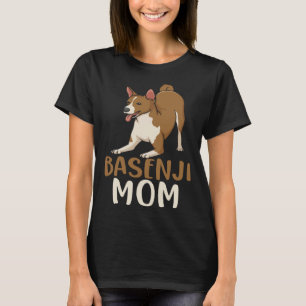 Camiseta Basenji Mãe Proprietária De Cachorro Animal