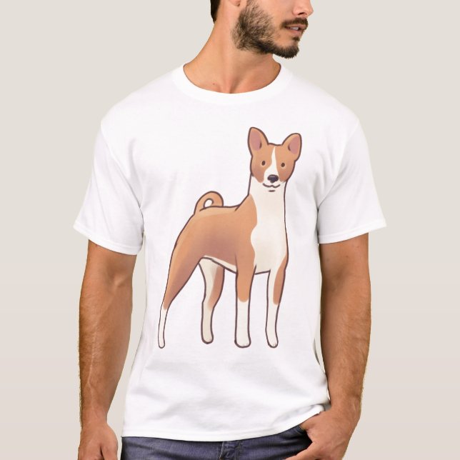 Camiseta Basenji Magic (Frente)