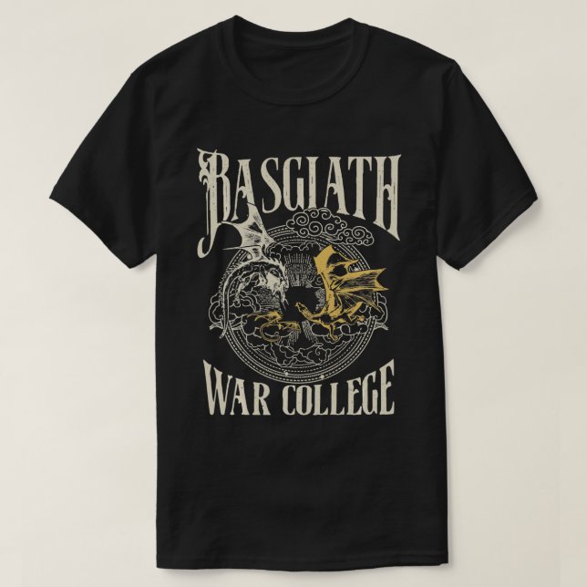 Camiseta BasgiathCollege Dragon Riders Rebecca Quarta Asa (Frente do Design)