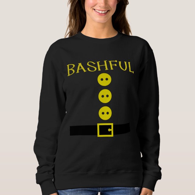 Camiseta Bashful Dwarf Costume Color Family Matching Group  (Frente)