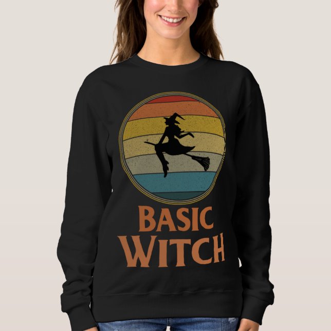 Camiseta Basic Witch Halloween Womens Halloween Costume (Frente)