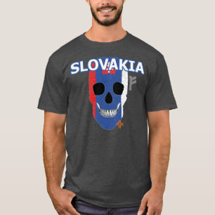 Camiseta básica B2 da HANDSKULL Eslováquia