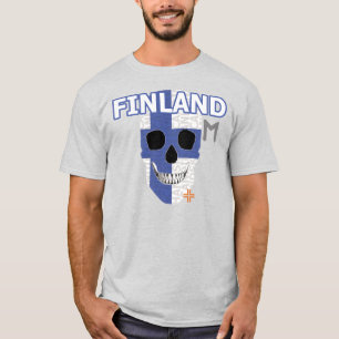 Camiseta básica B2 da HANDSKULL Finlândia