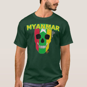Camiseta básica B2 HANDSKULL Myanmar