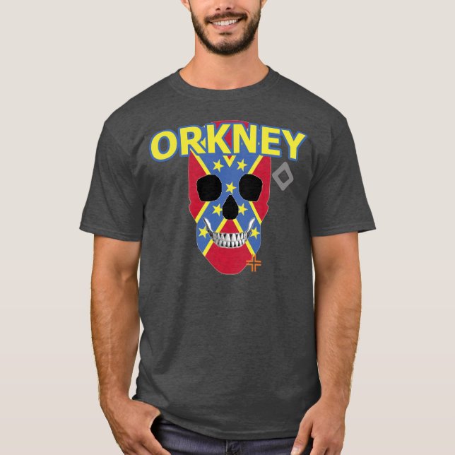 Camiseta básica B2 HANDSKULL Orkney (Frente)