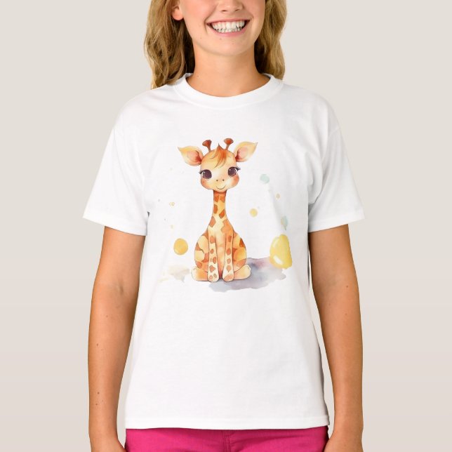 Camiseta Básica da Garota Menina Bonita (Frente)