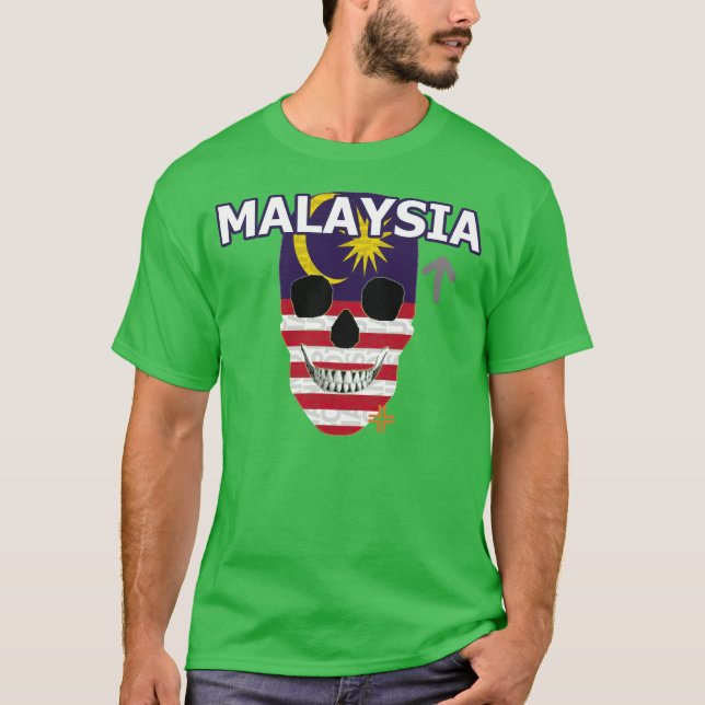 Camiseta básica da Malásia B2 (Frente)