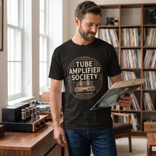 Camiseta Básica da Sociedade de Amplificadores de  (Criador carregado)