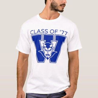 Camiseta Básica da Turma de 1977 da Wa-Hi