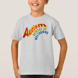 Camiseta Básica das Crianças Autismo
