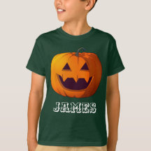 Camiseta Básica das Crianças do Halloween