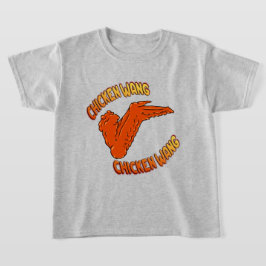 Camiseta Básica das Crianças Wing Galinhas