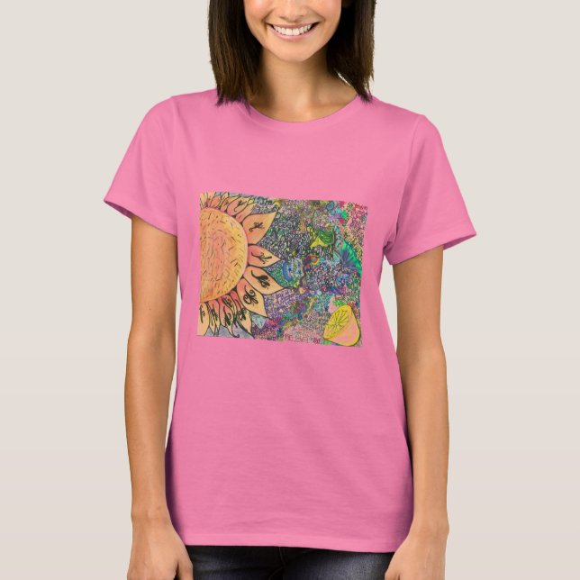 Camiseta Básica das Damas (Frente)