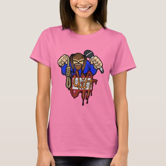 Camiseta Básica das Damas (Frente)