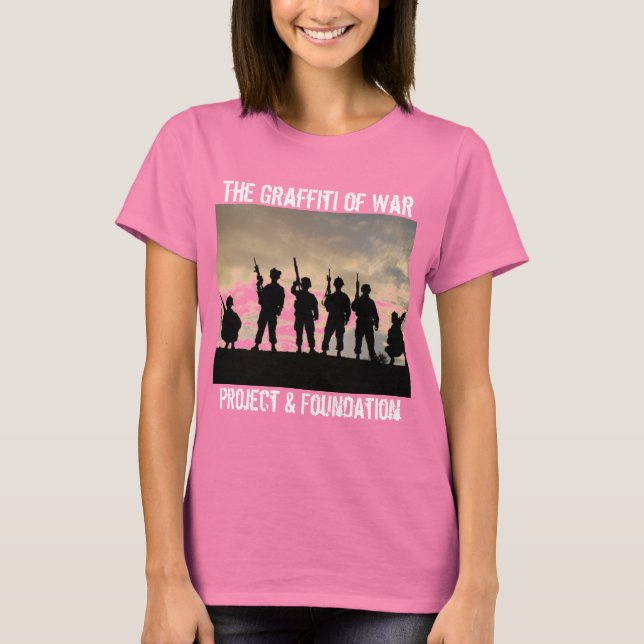 Camiseta Básica das Damas de Silhoutte (Frente)