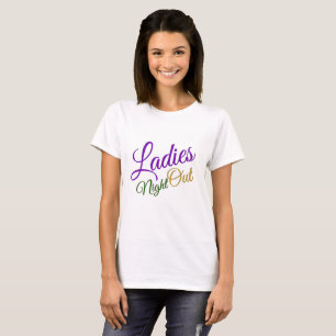 Camiseta Básica das Damas Night Out