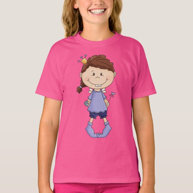 Camiseta Básica Das Moças De Fada (Frente)
