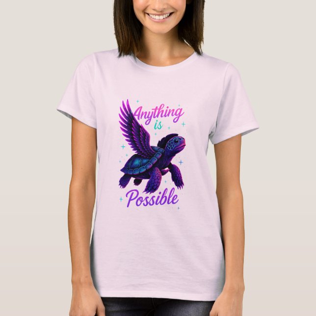 Camiseta Básica das Mulheres (Frente)