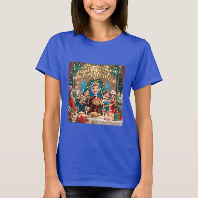 Camiseta Básica das Mulheres (Frente)