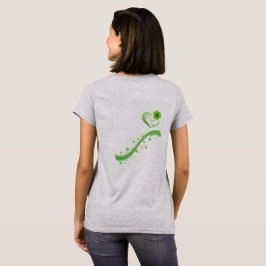 Camiseta Básica das Mulheres de Amor Irlandês
