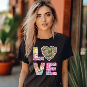 Camiseta Básica das Mulheres Empilhadas