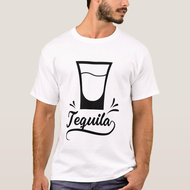 Camiseta Básica de Algodón Premium para Hombre (Frente)