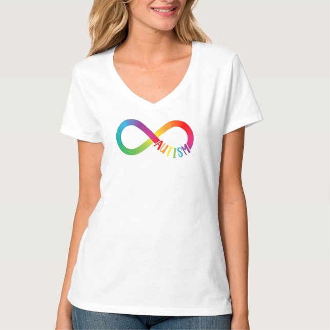 Camiseta básica de camiseta-do-pescoço-feminino (Frente)